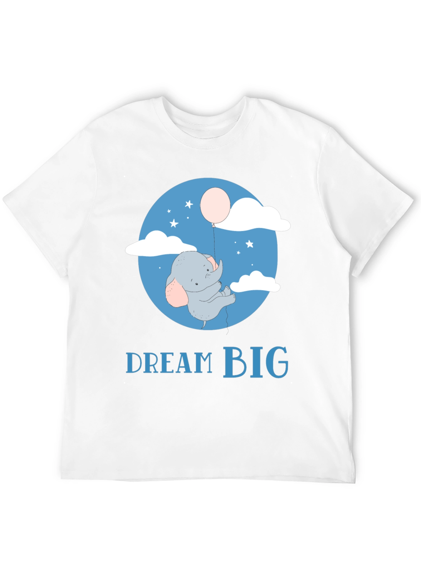 Dream Big Elephant Balloon T-Shirt