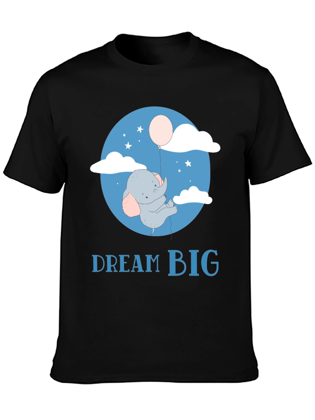 Dream Big Elephant Balloon T-Shirt