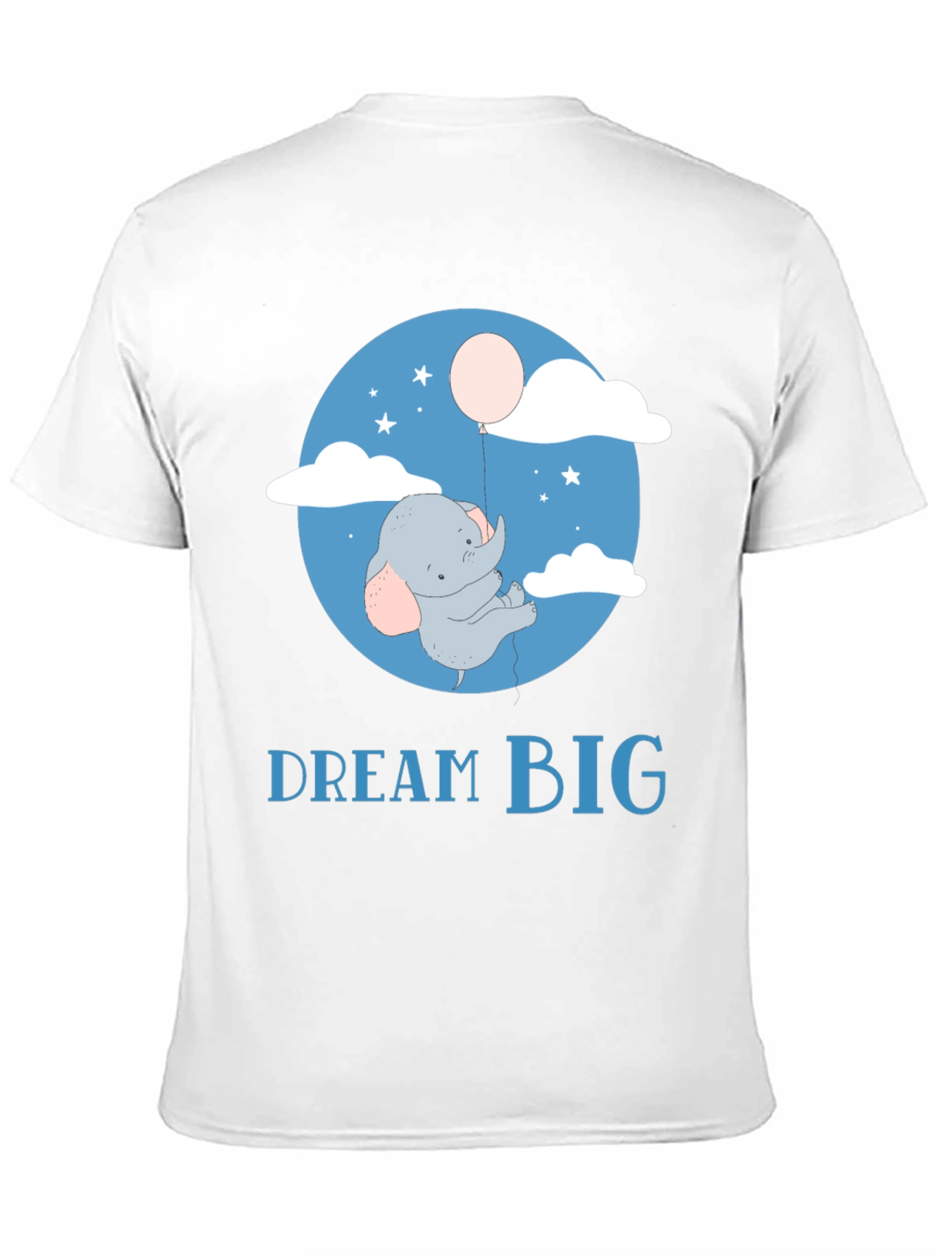 Dream Big Elephant Balloon T-Shirt