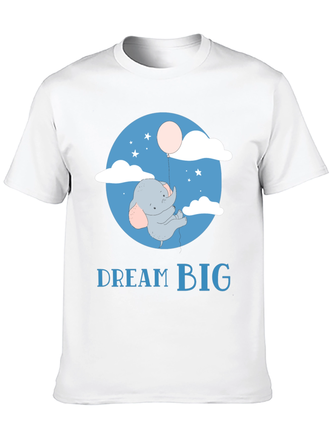 Dream Big Elephant Balloon T-Shirt