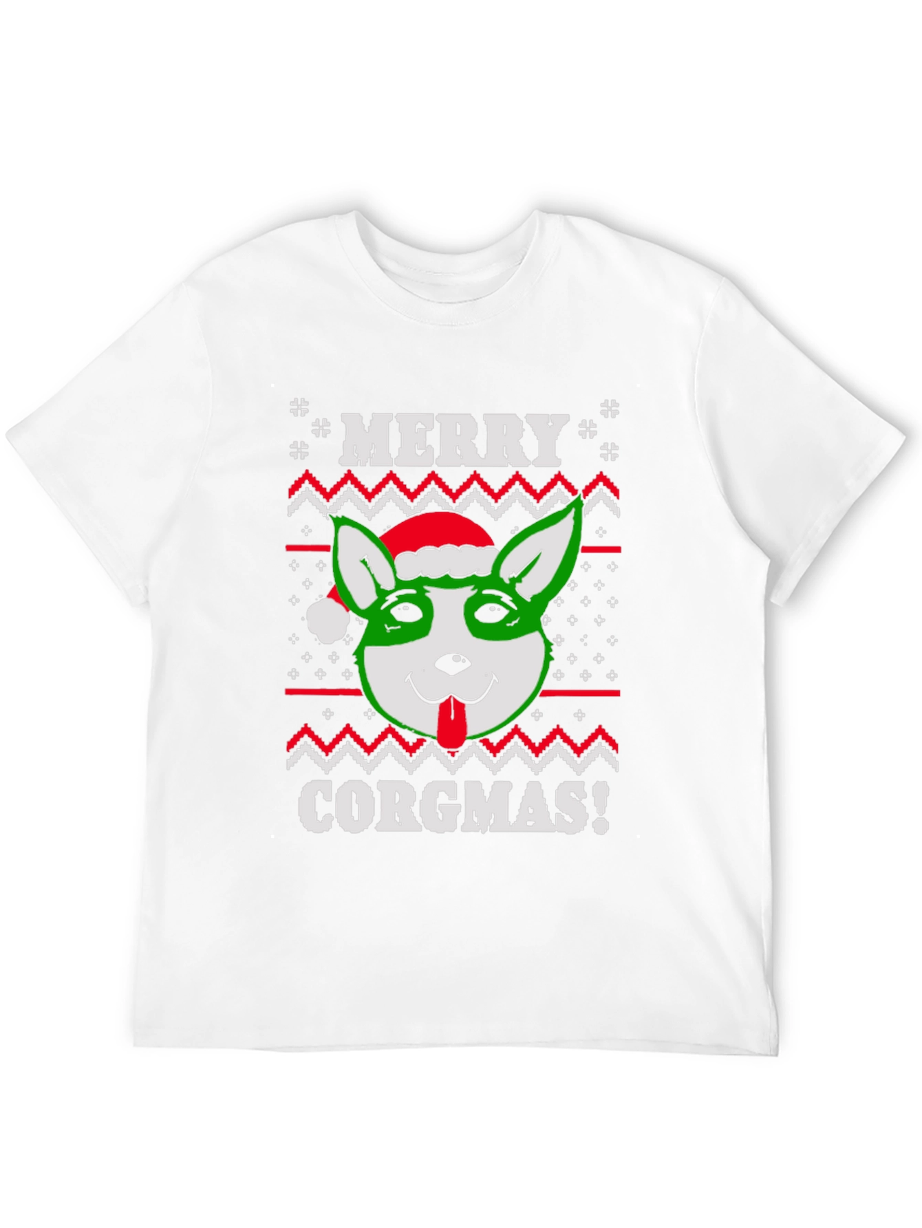 Merry Corgmas Ugly Christmas T-Shirt