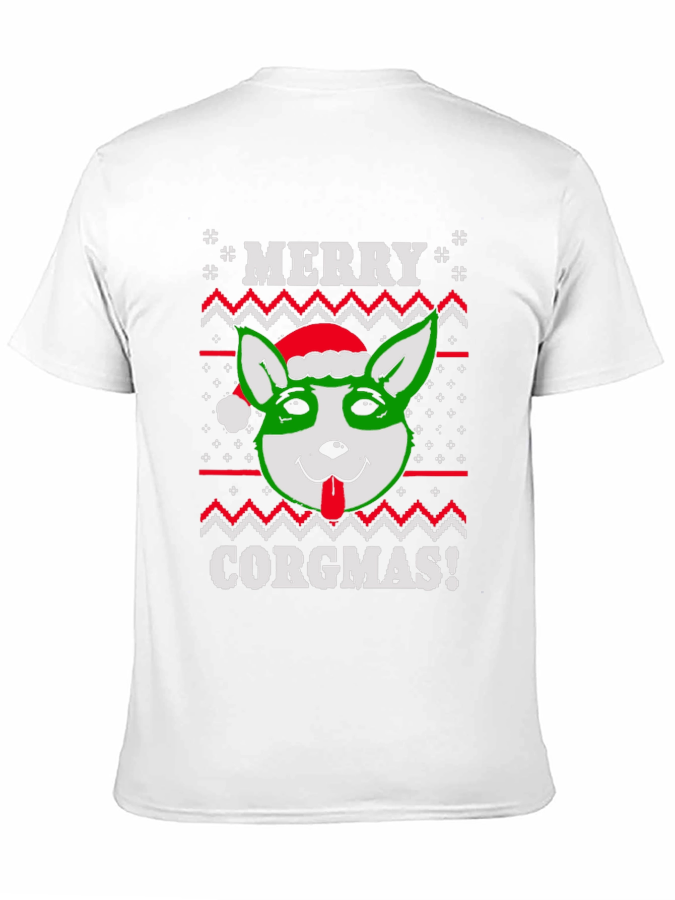 Merry Corgmas Ugly Christmas T-Shirt