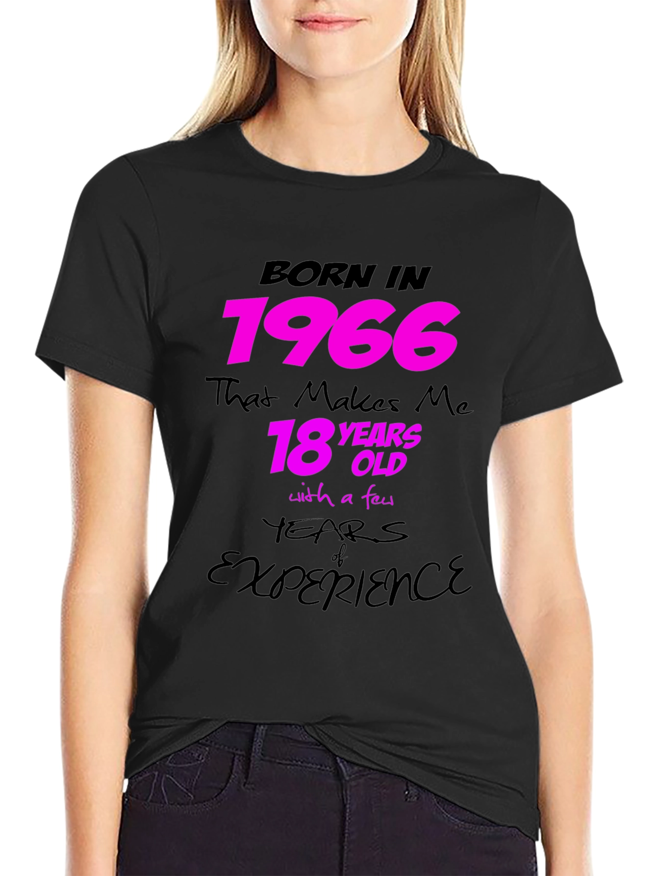 Born in 1966 T-Shirt - Funny Birthday Gift