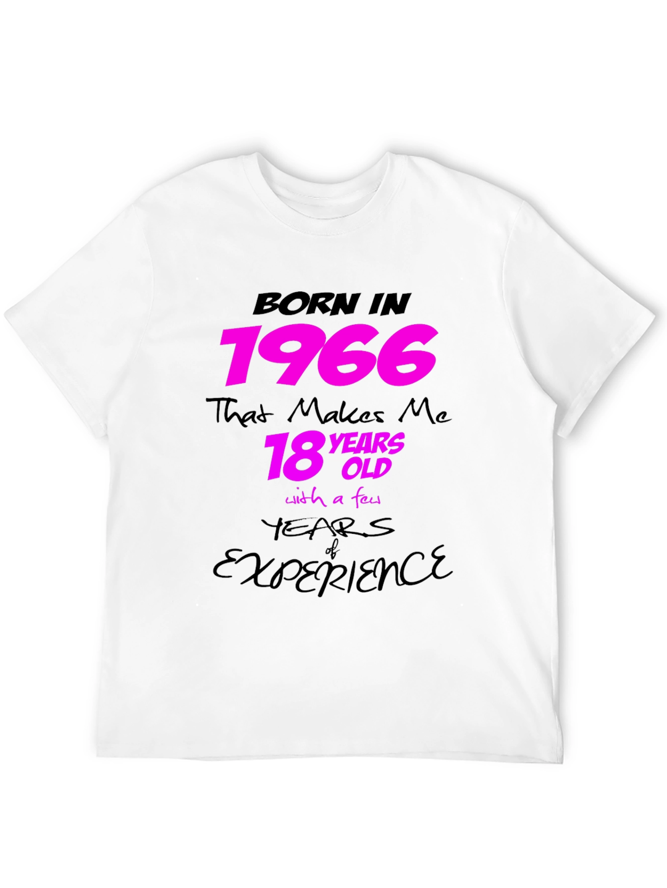 Born in 1966 T-Shirt - Funny Birthday Gift
