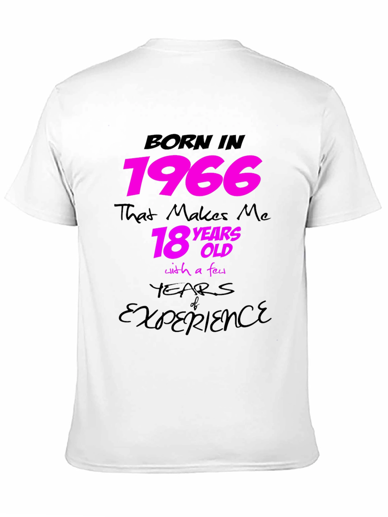 Born in 1966 T-Shirt - Funny Birthday Gift