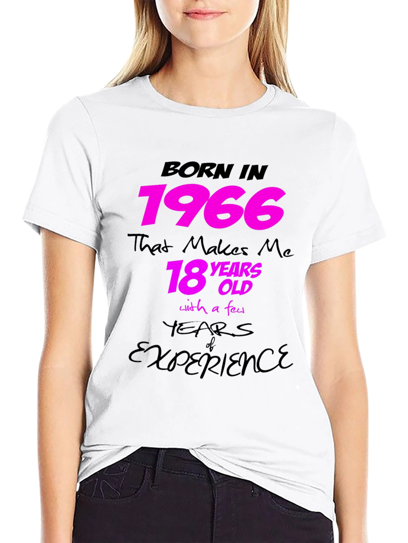 Born in 1966 T-Shirt - Funny Birthday Gift