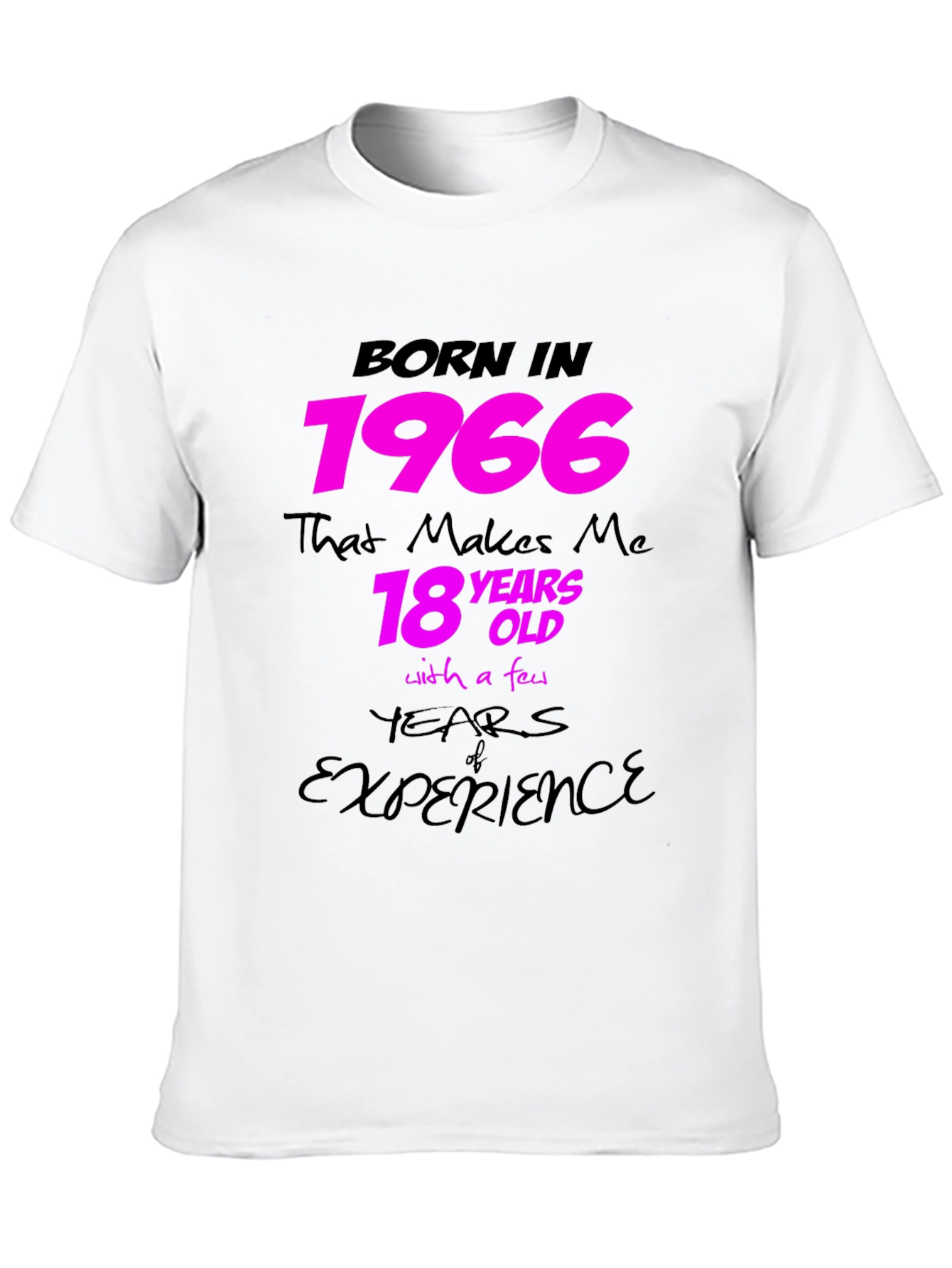Born in 1966 T-Shirt - Funny Birthday Gift