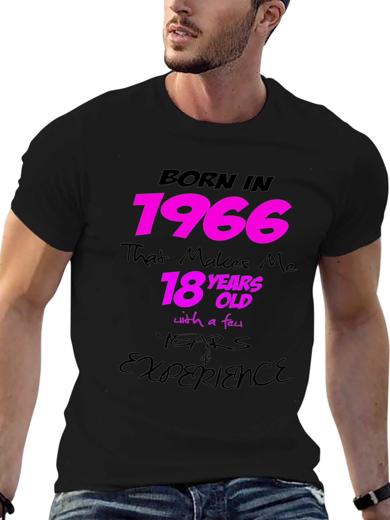Born in 1966 T-Shirt - Funny Birthday Gift