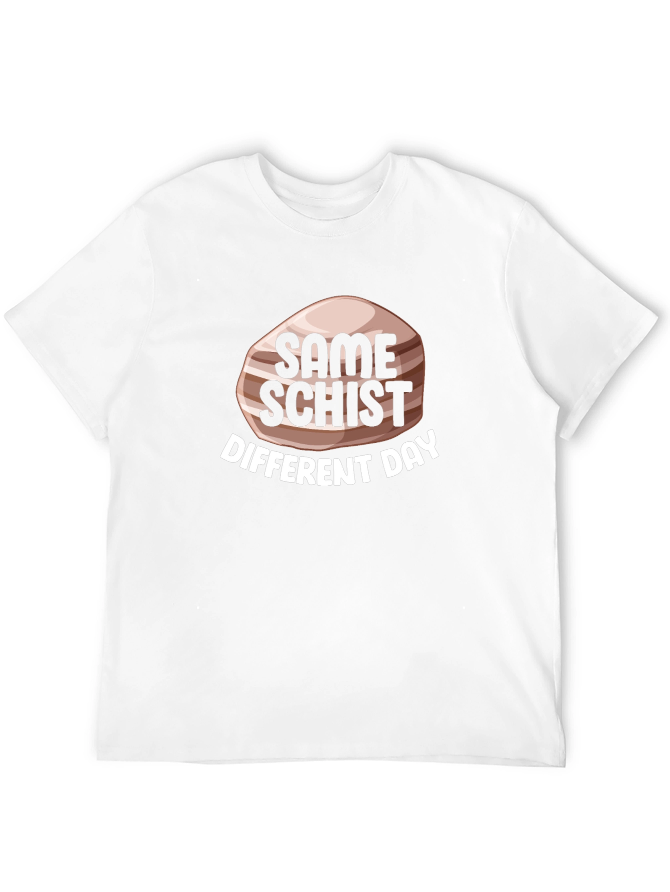 Same Schist Different Day Black T-Shirt