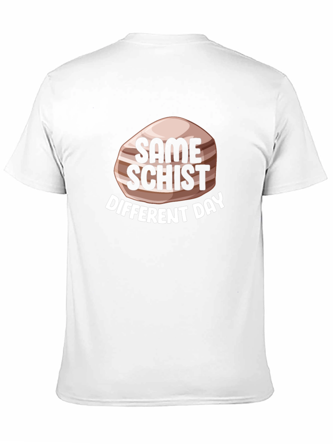 Same Schist Different Day Black T-Shirt