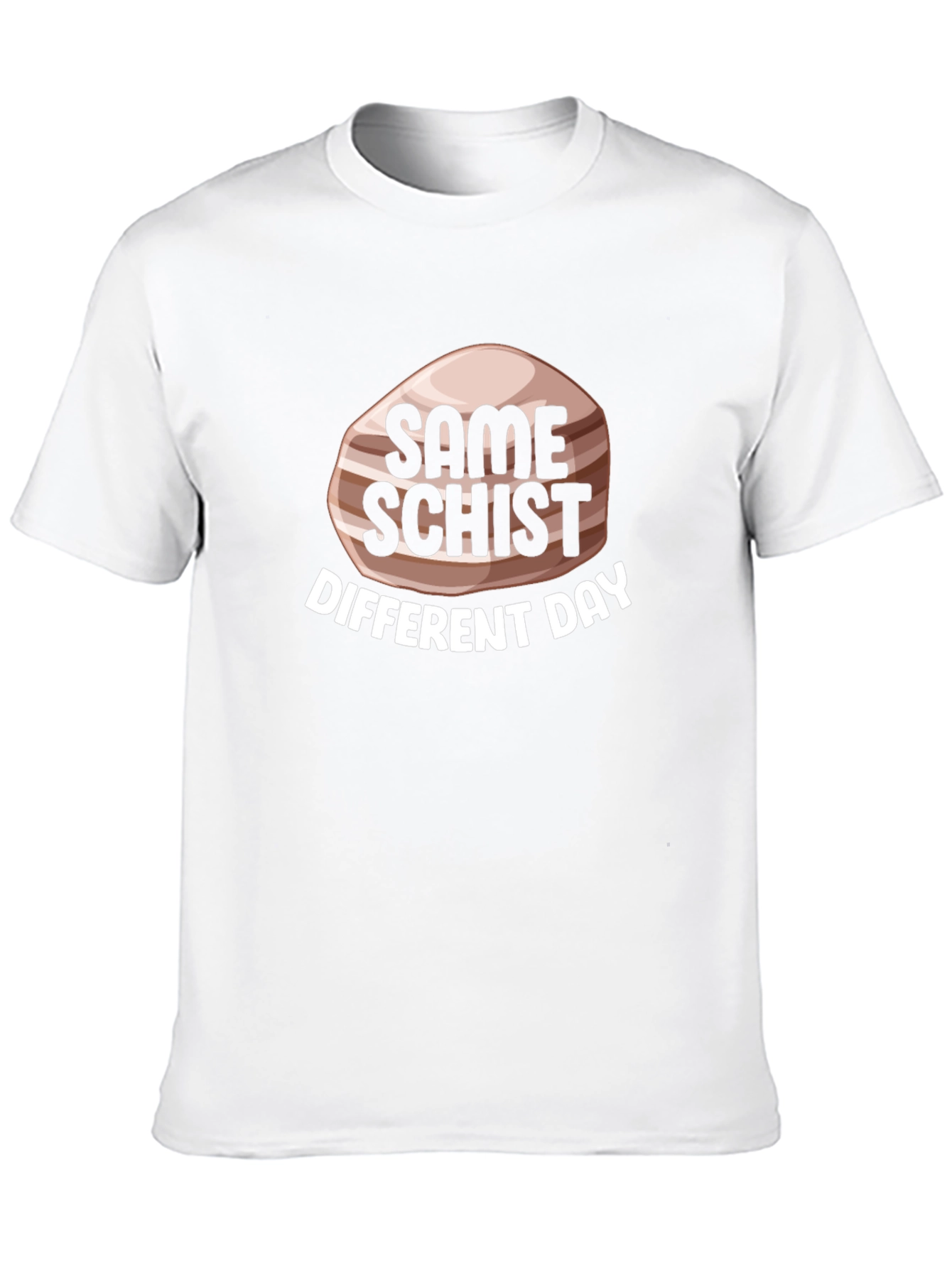 Same Schist Different Day Black T-Shirt