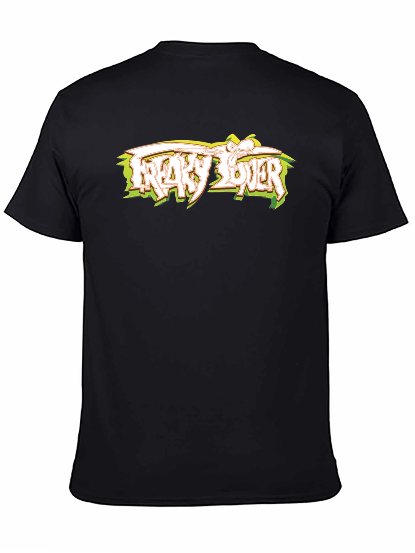 Freaky Lover Graphic Tee - Black Cotton T-Shirt