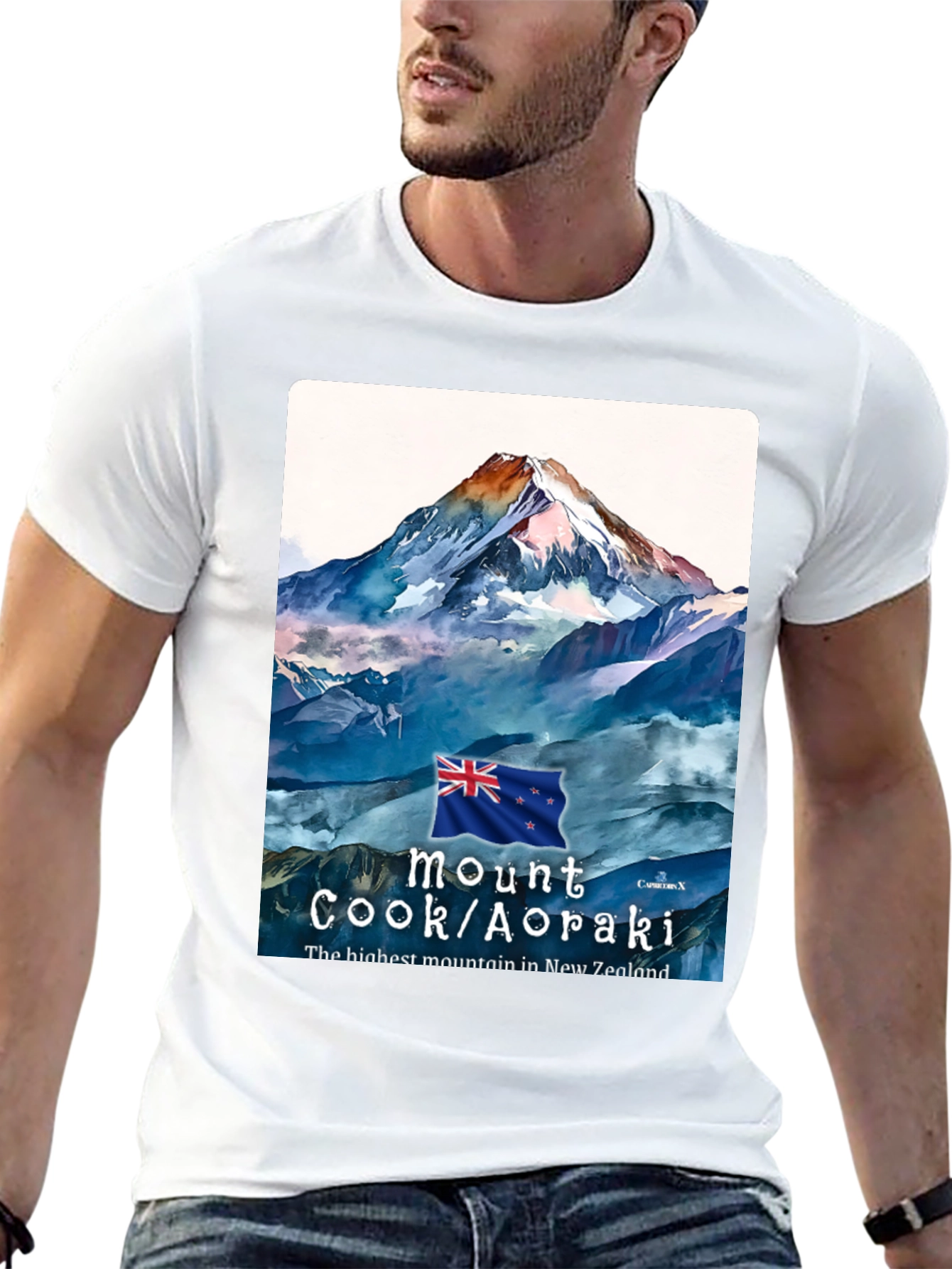 Mount Cook/Aoraki New Zealand T-Shirt