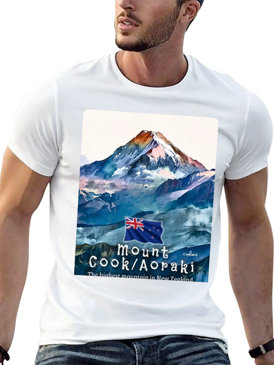 Mount Cook/Aoraki New Zealand T-Shirt