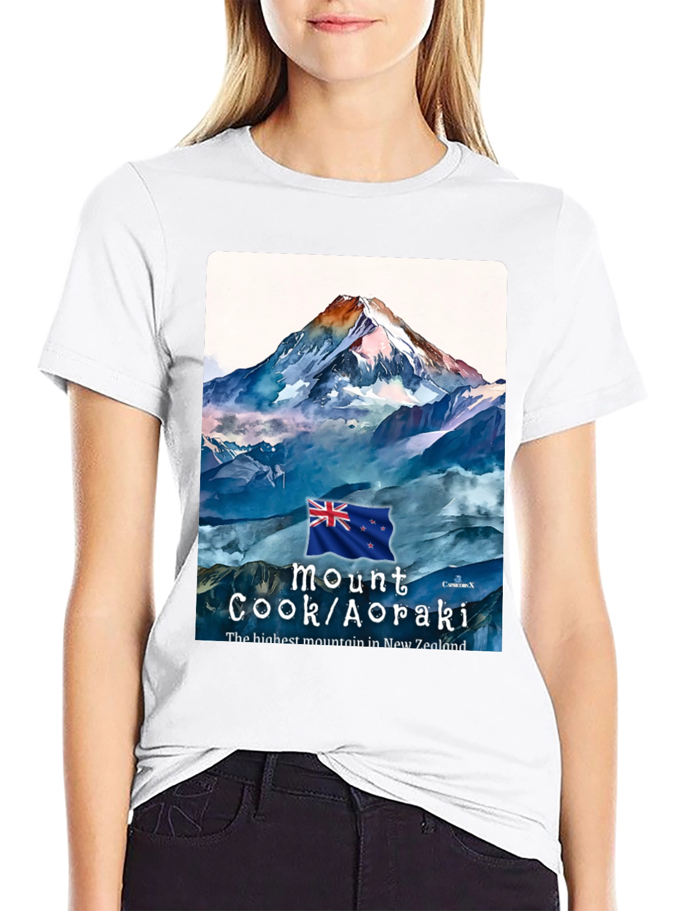 Mount Cook/Aoraki New Zealand T-Shirt