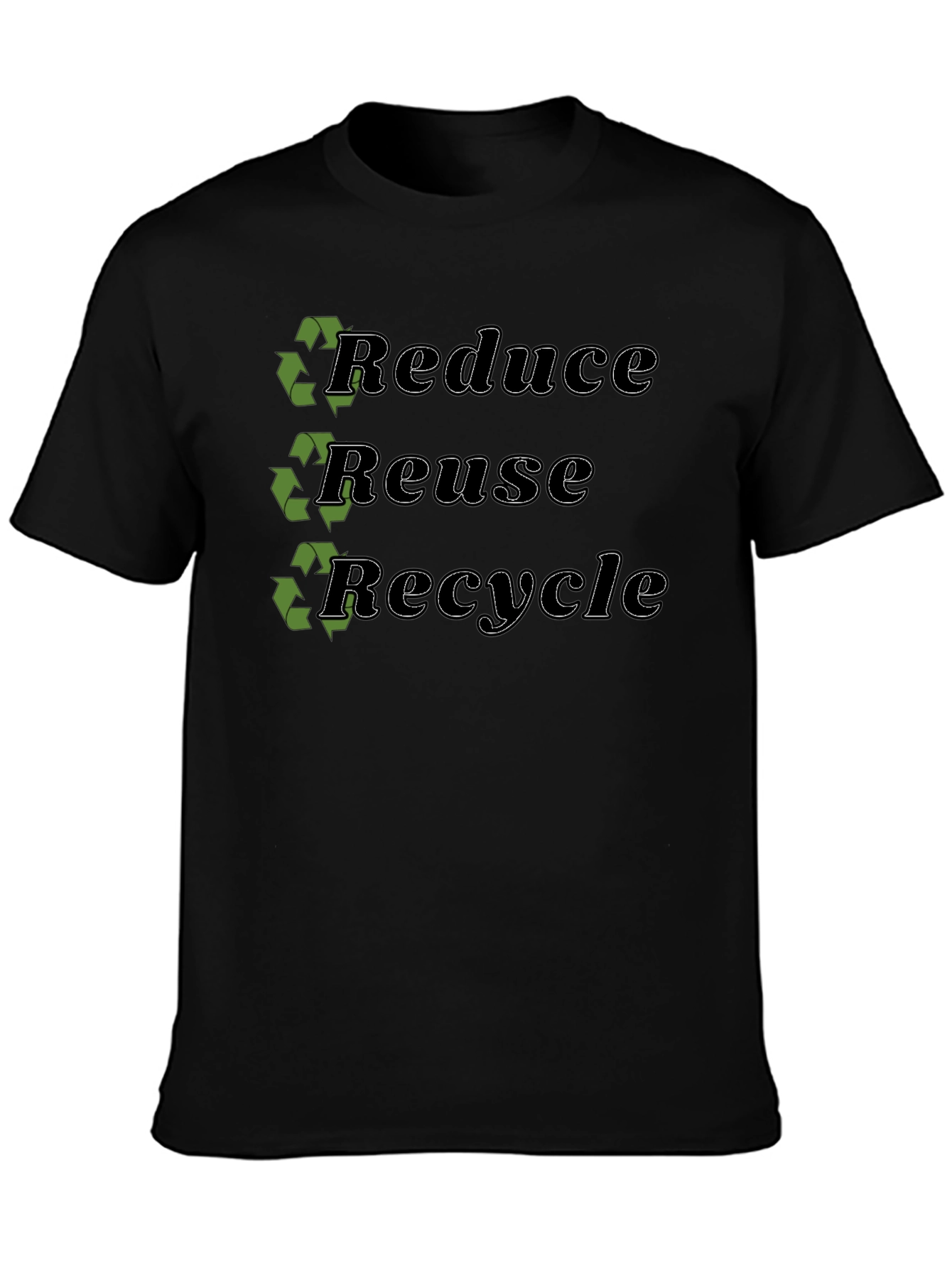 Reduce Reuse Recycle Graphic T-Shirt