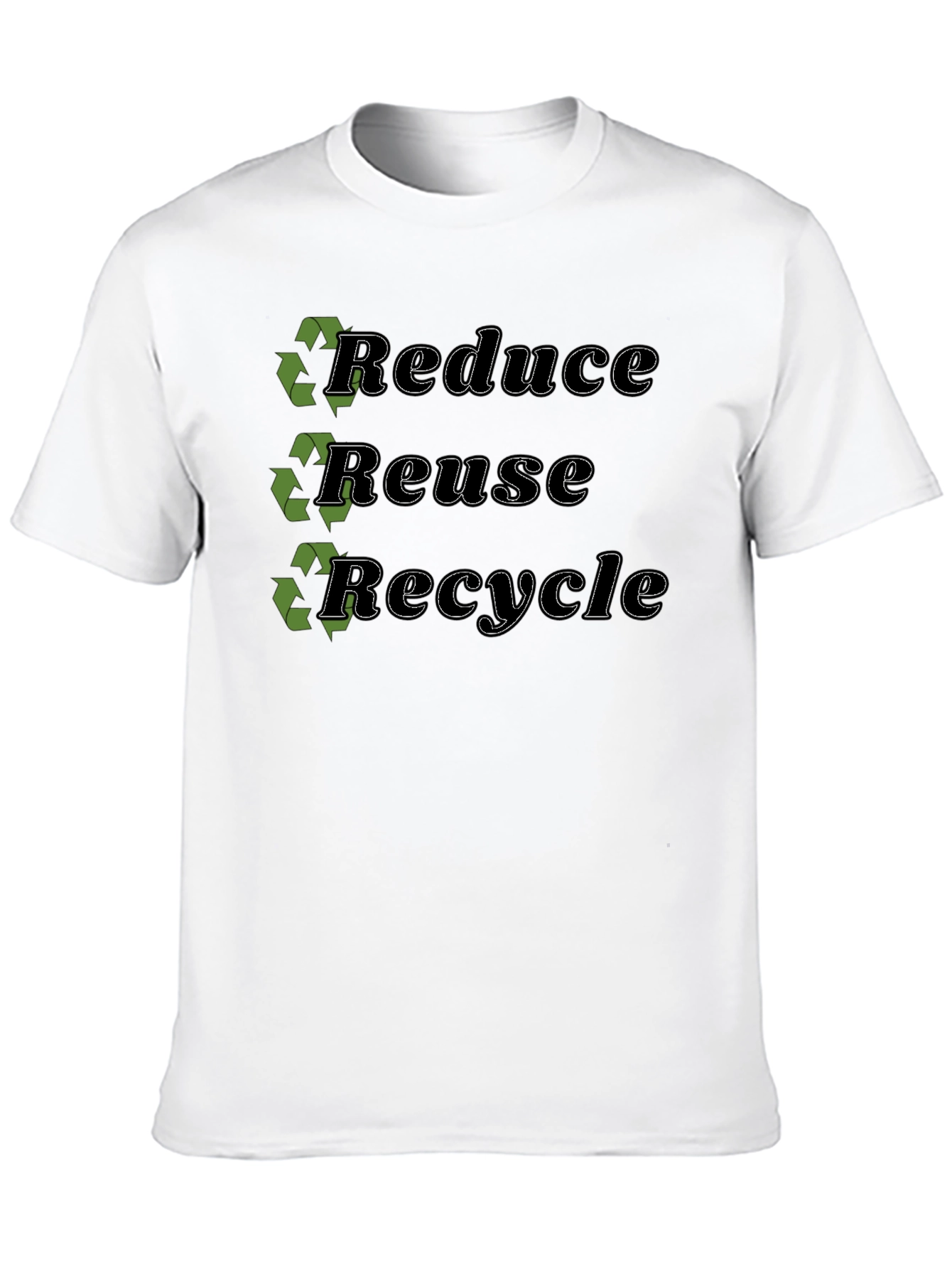 Reduce Reuse Recycle Graphic T-Shirt