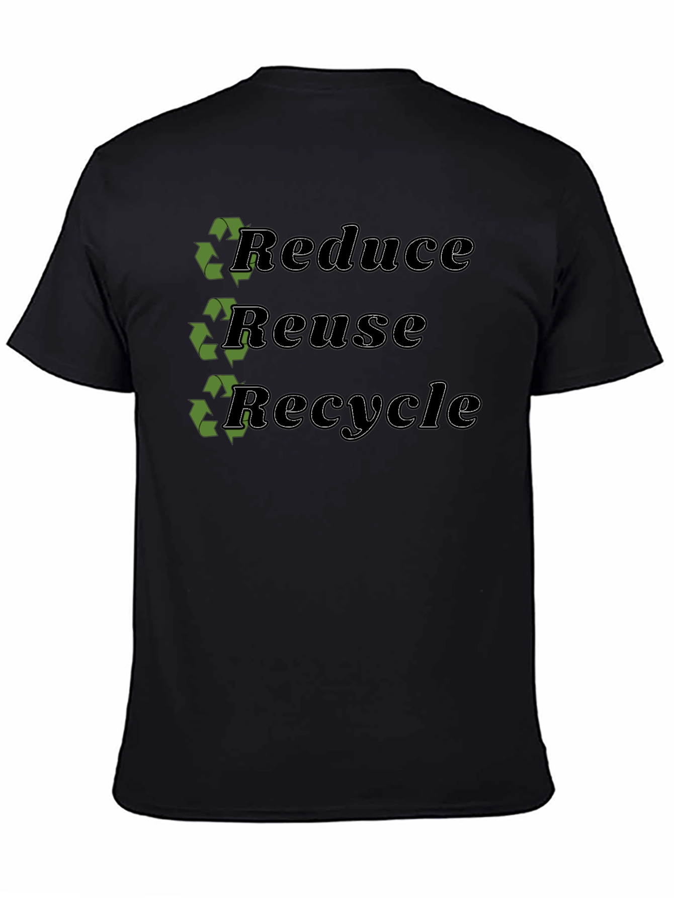 Reduce Reuse Recycle Graphic T-Shirt