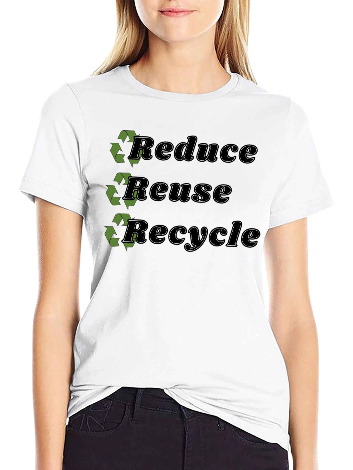 Reduce Reuse Recycle Graphic T-Shirt