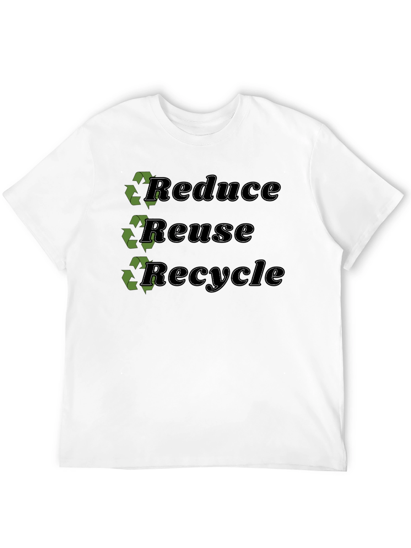 Reduce Reuse Recycle Graphic T-Shirt
