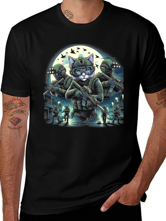 Tactical Cat Squad T-Shirt