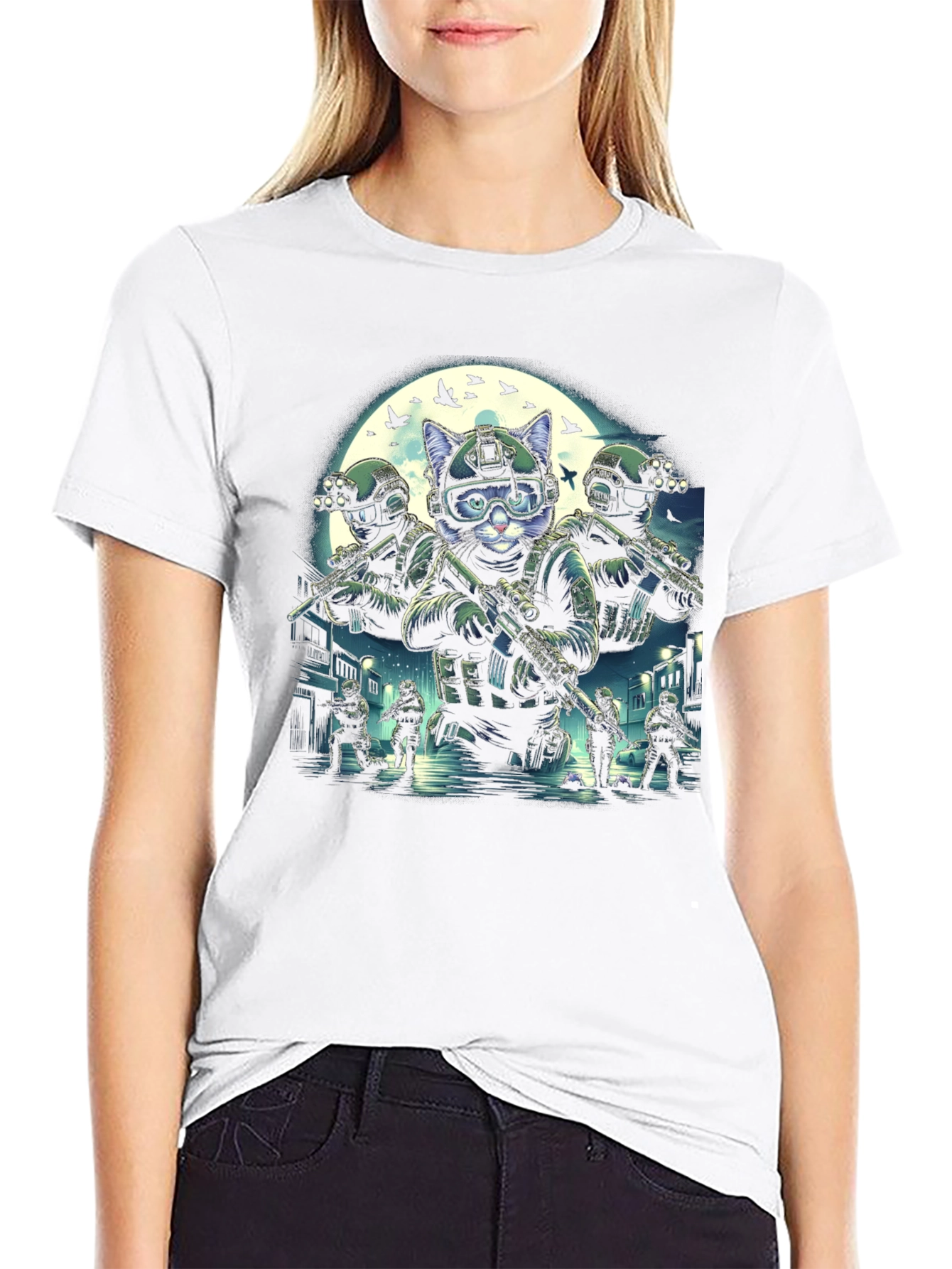 Tactical Cat Squad T-Shirt