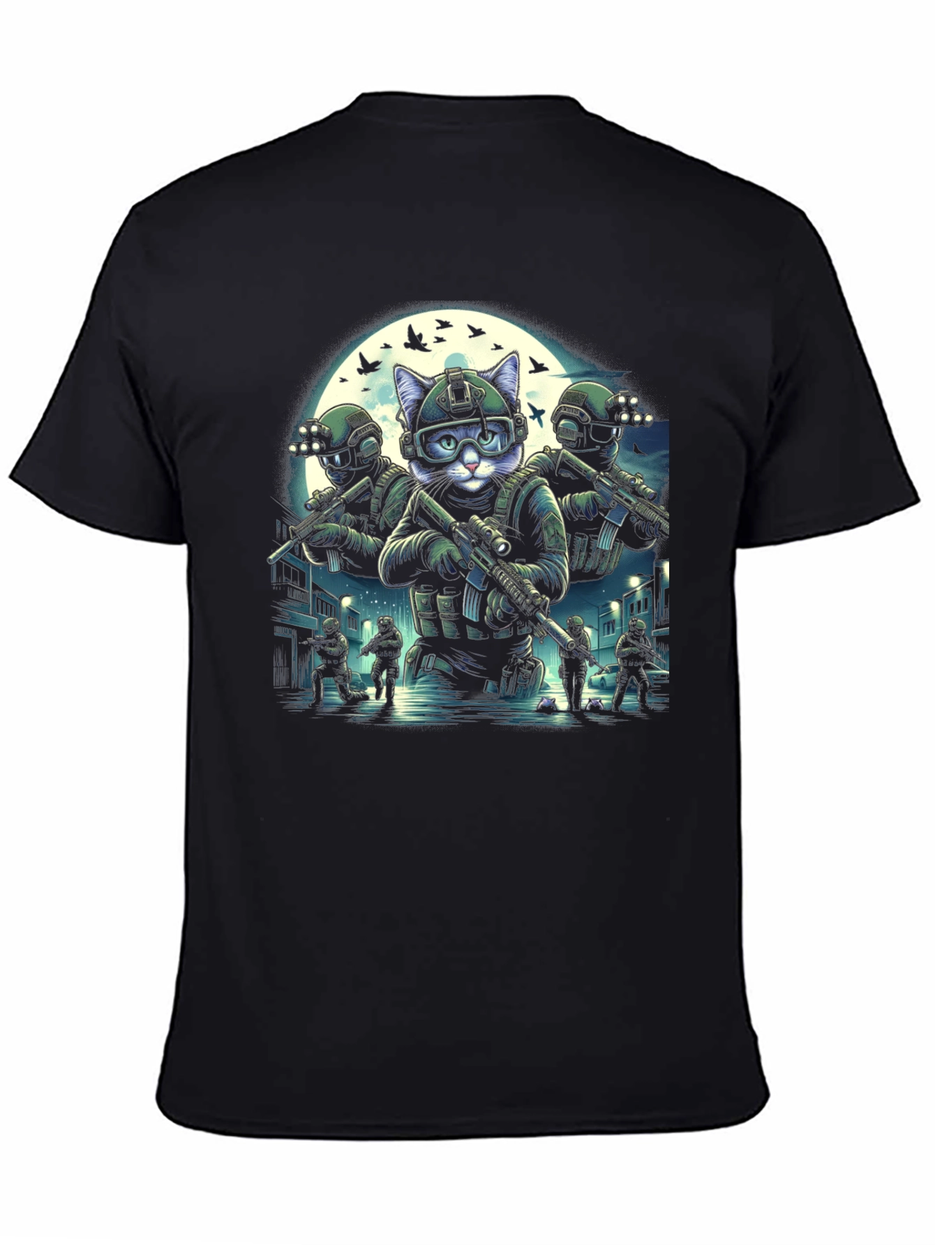 Tactical Cat Squad T-Shirt