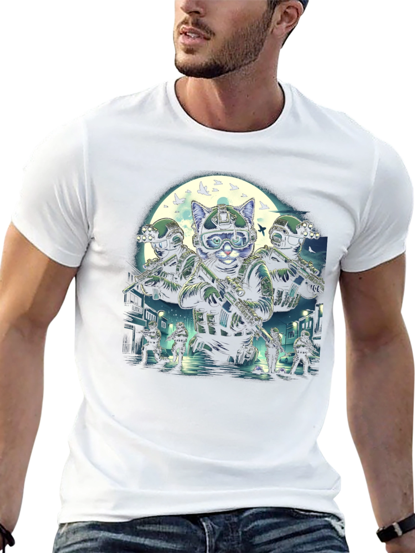 Tactical Cat Squad T-Shirt
