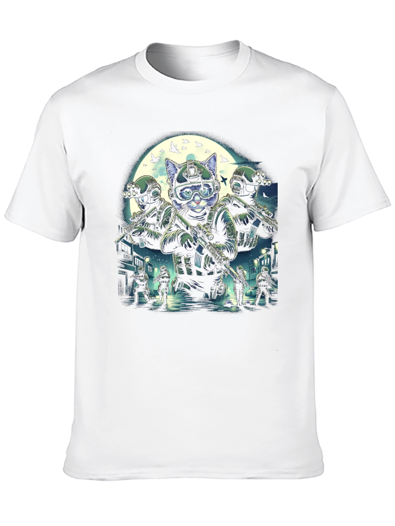 Tactical Cat Squad T-Shirt