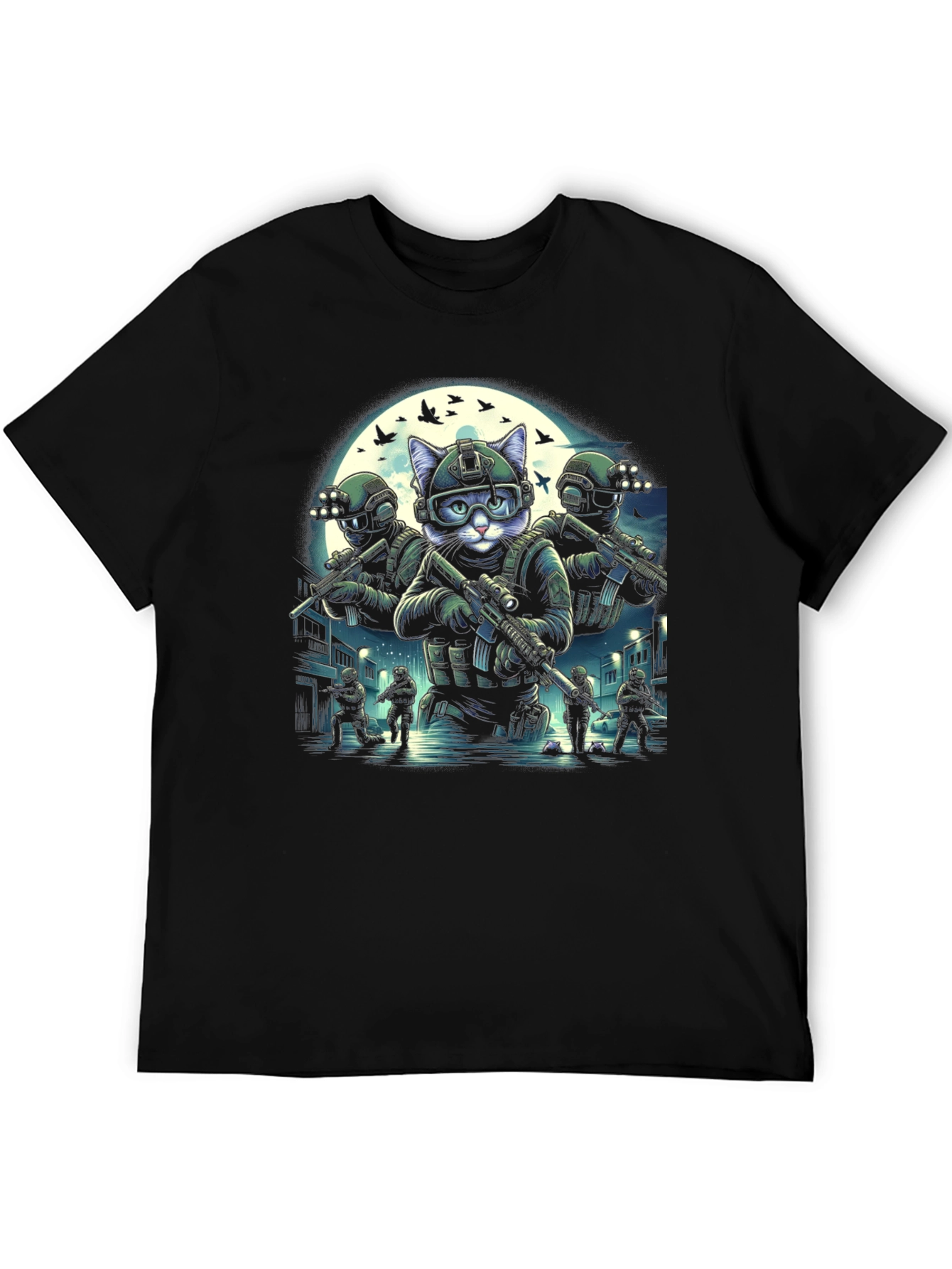 Tactical Cat Squad T-Shirt