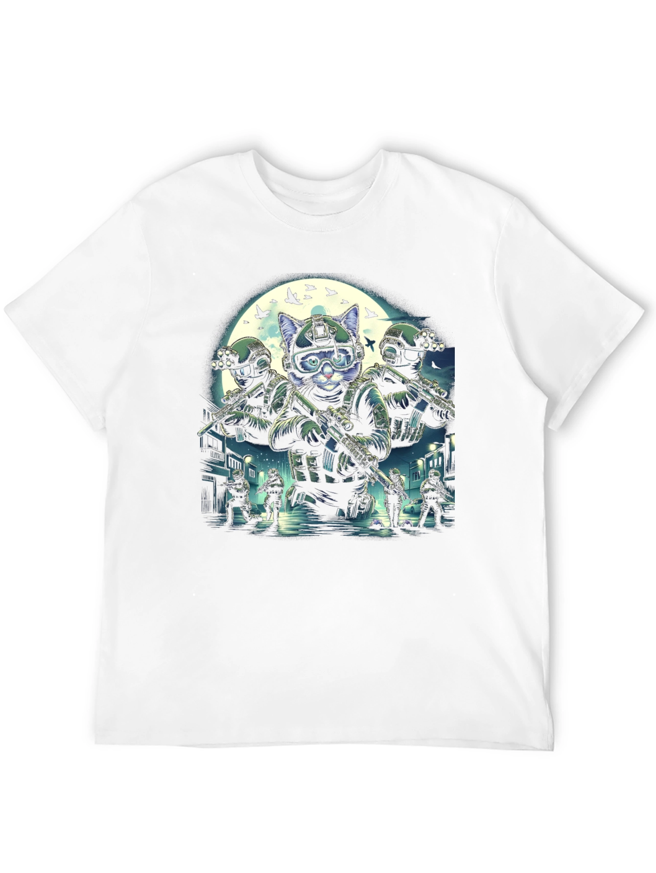Tactical Cat Squad T-Shirt
