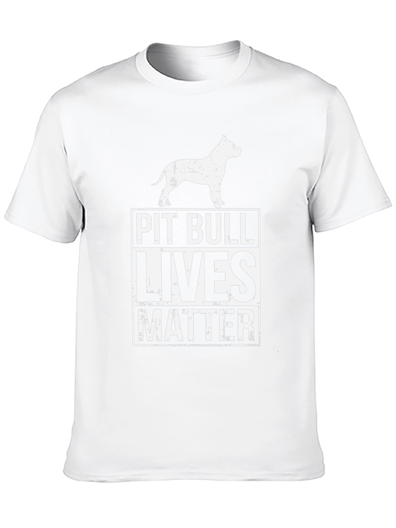 Pit Bull Lives Matter Graphic T-Shirt