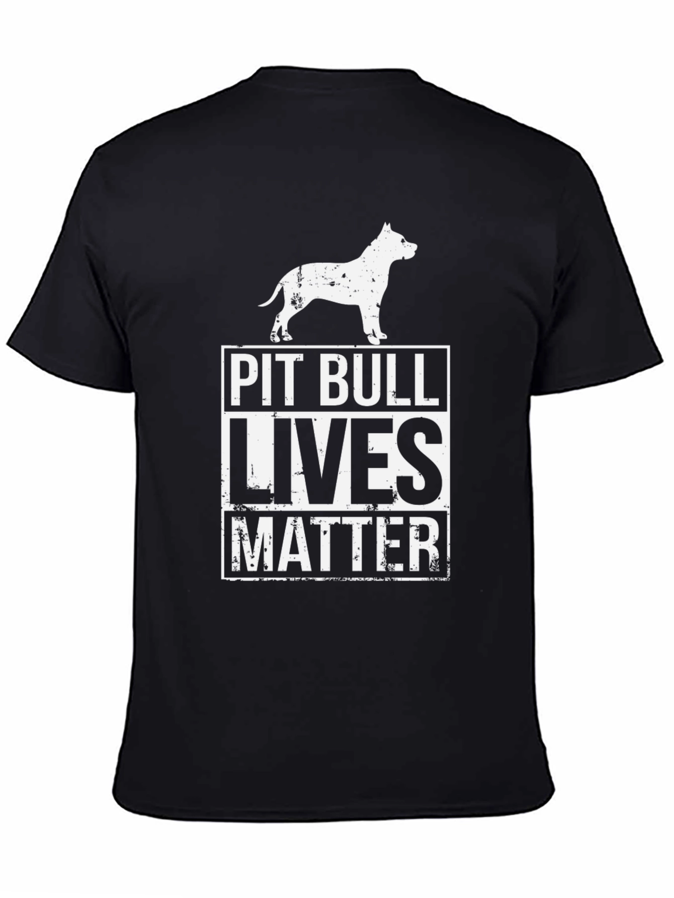 Pit Bull Lives Matter Graphic T-Shirt
