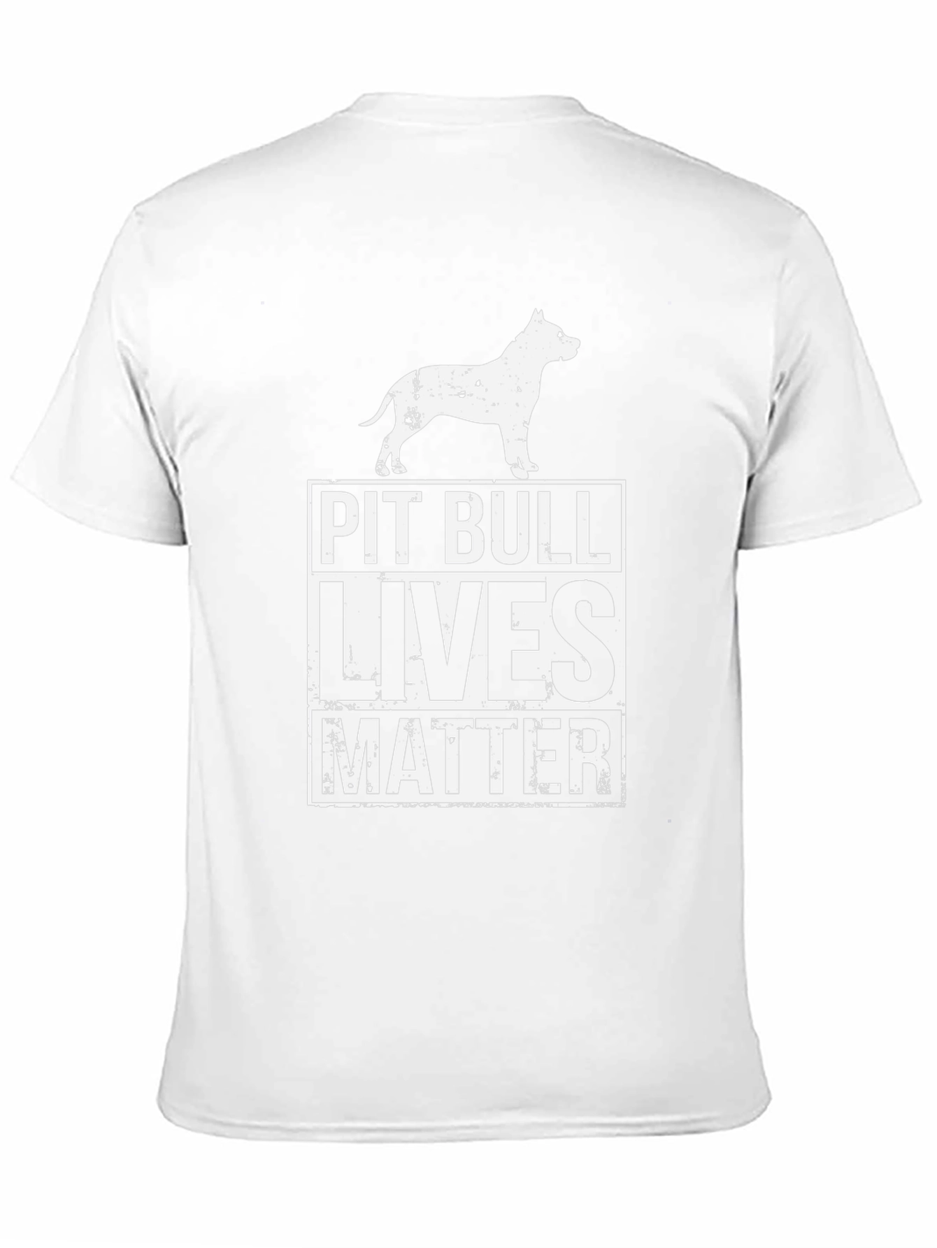 Pit Bull Lives Matter Graphic T-Shirt