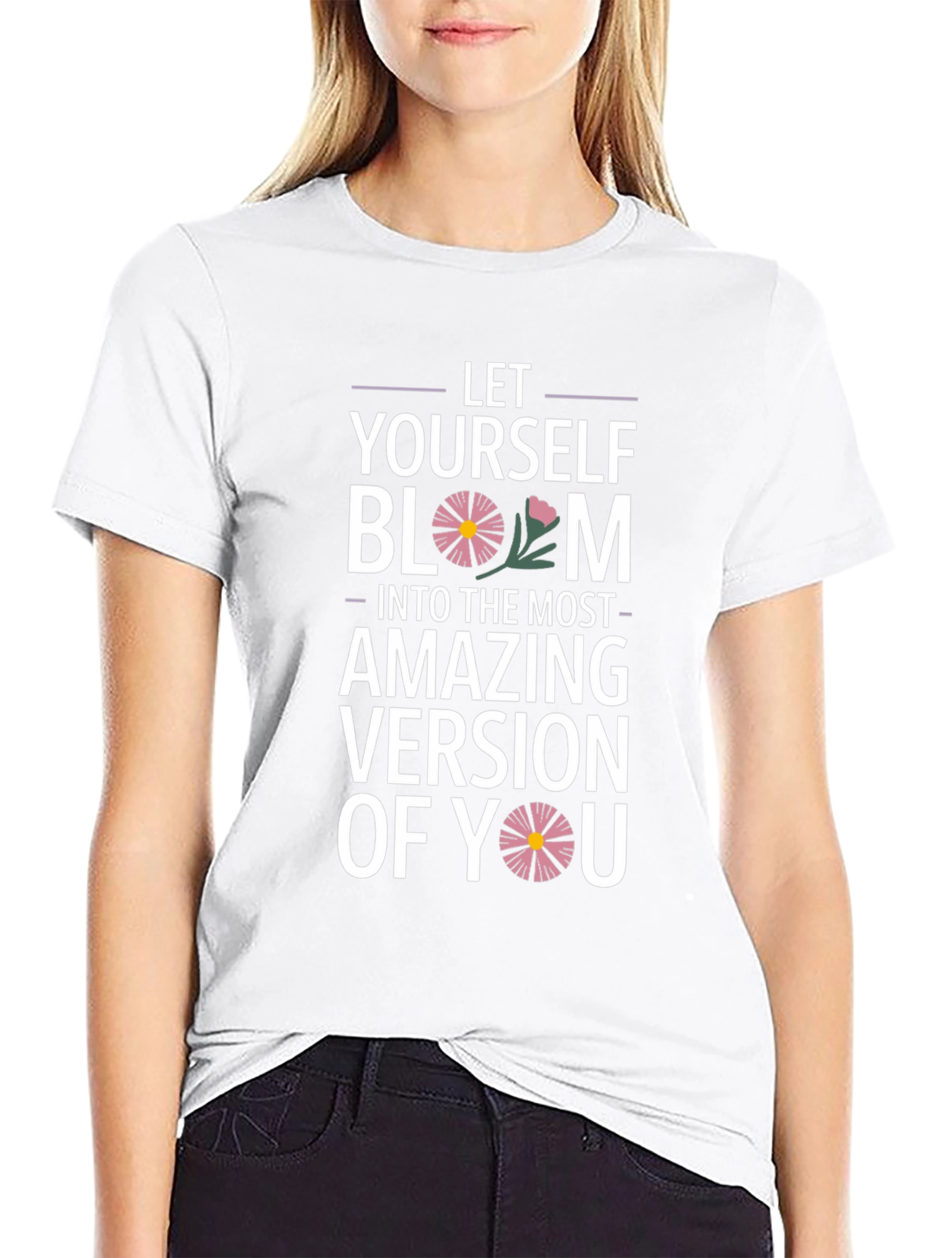 Bloom Inspirational Graphic Tee