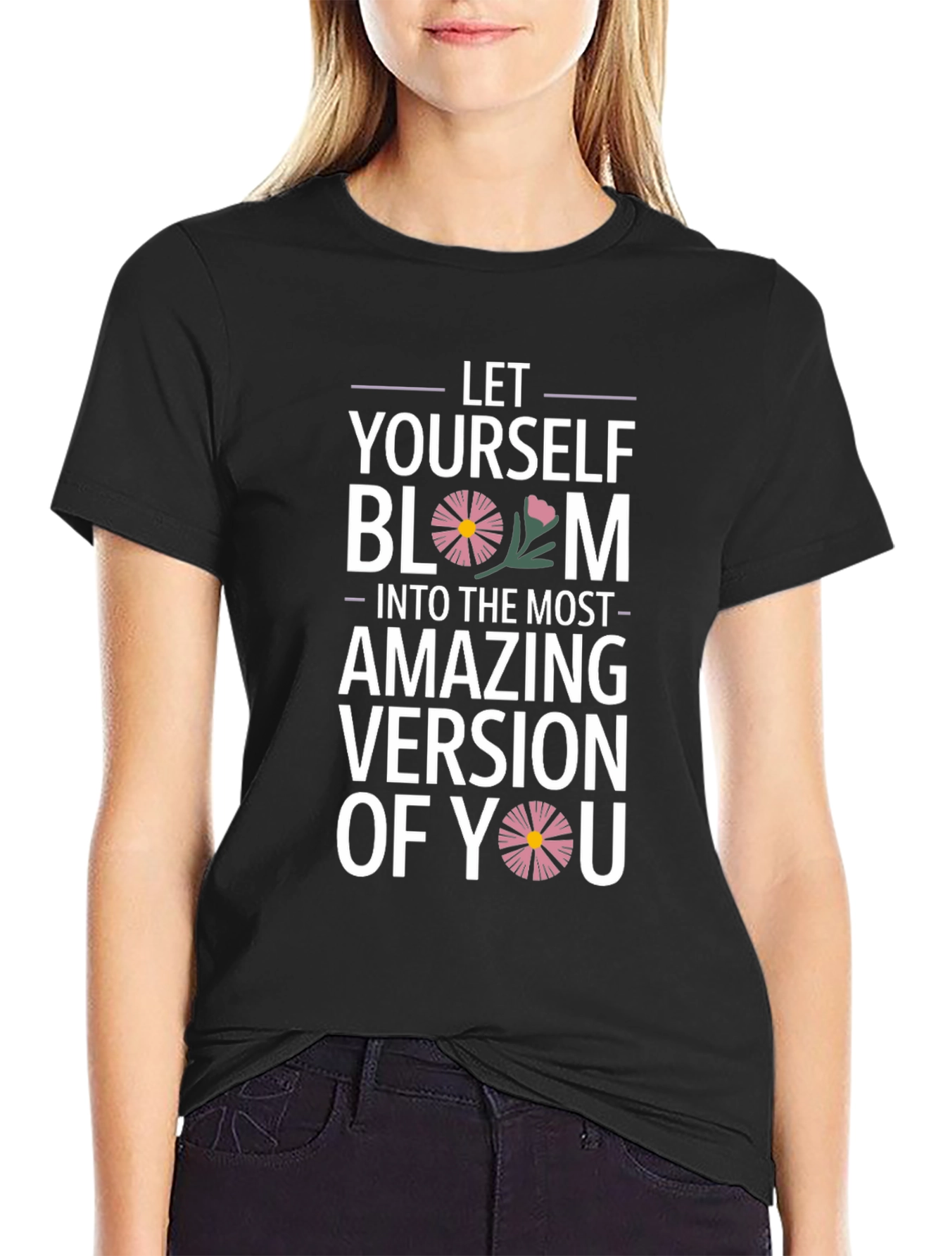 Bloom Inspirational Graphic Tee