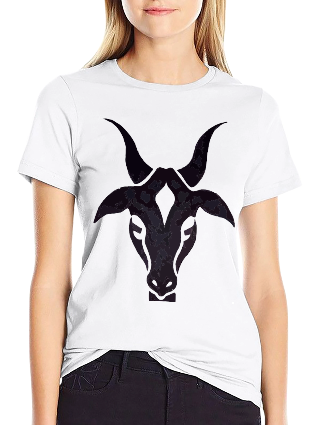 Graphic Tee - Bull Horn Design