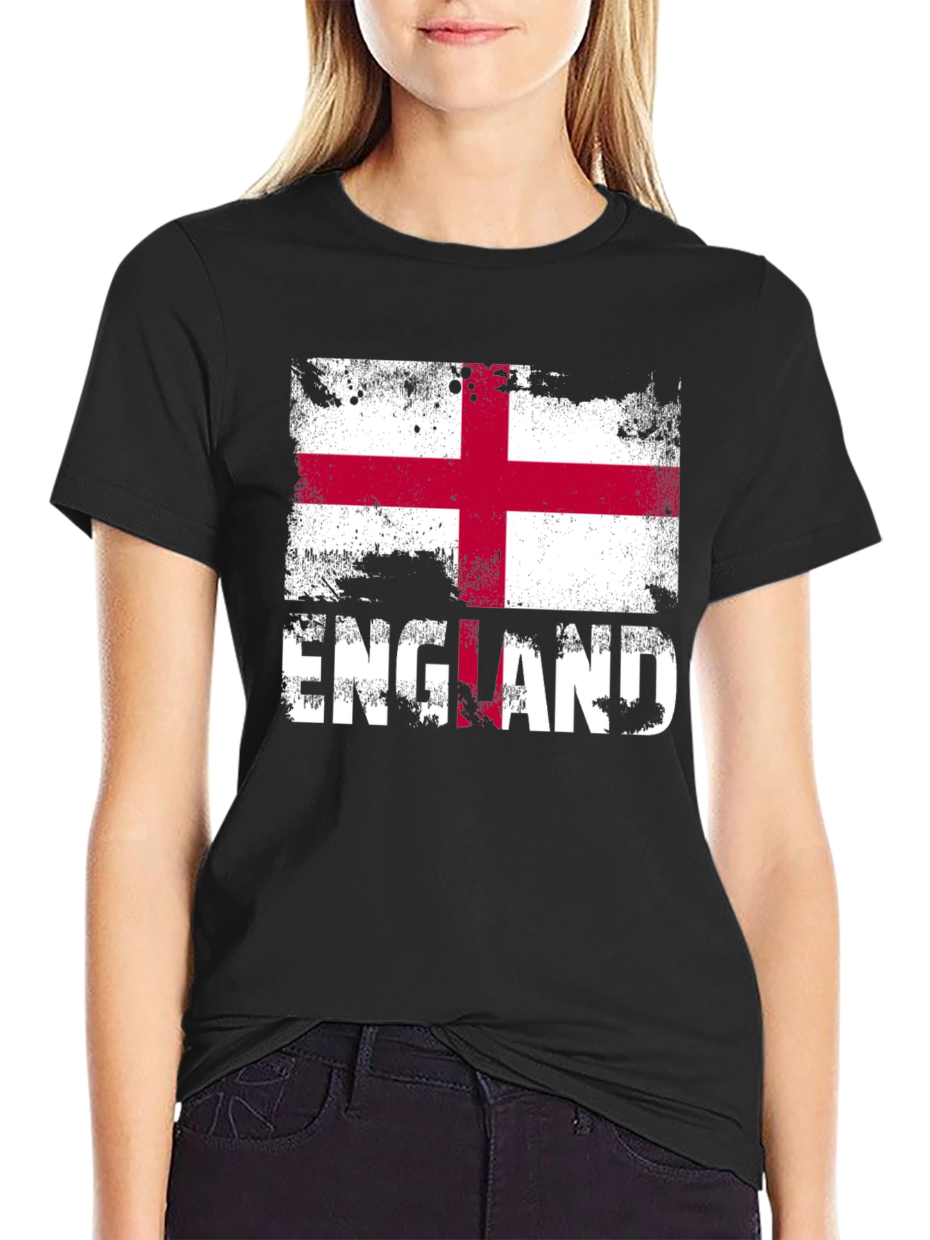 England Flag Graphic T-Shirt