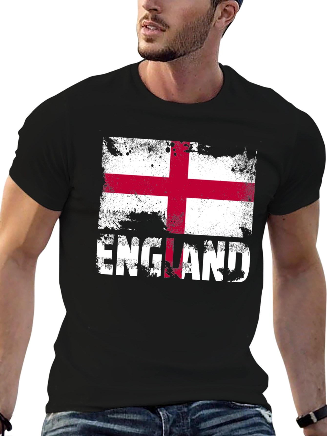 England Flag Graphic T-Shirt