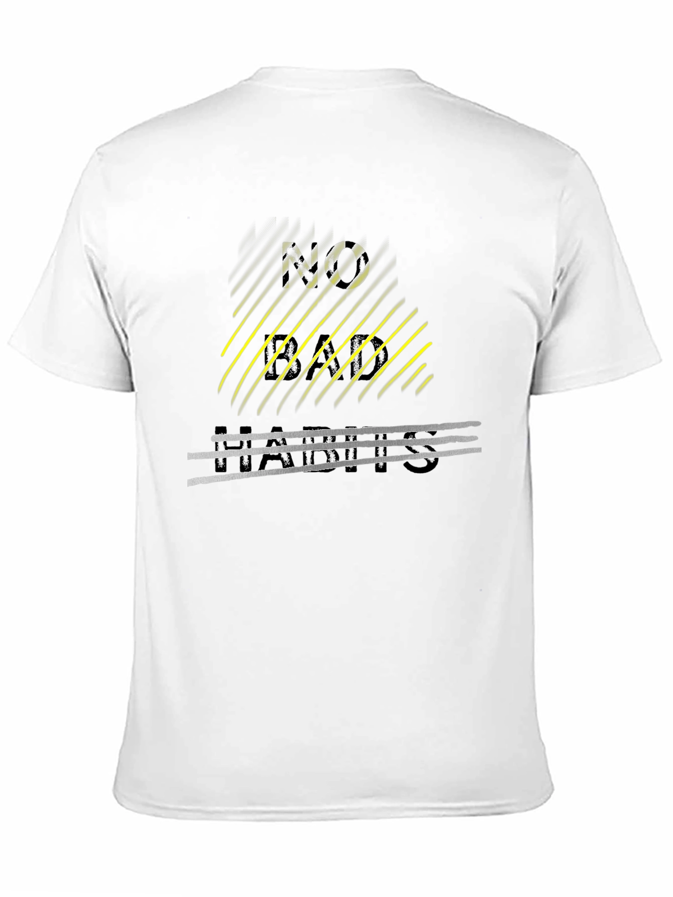 Edgy No Limits Graphic Tee - Black