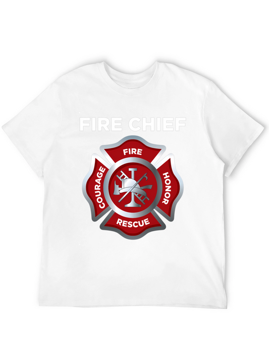 Fire Chief Maltese Cross T-Shirt