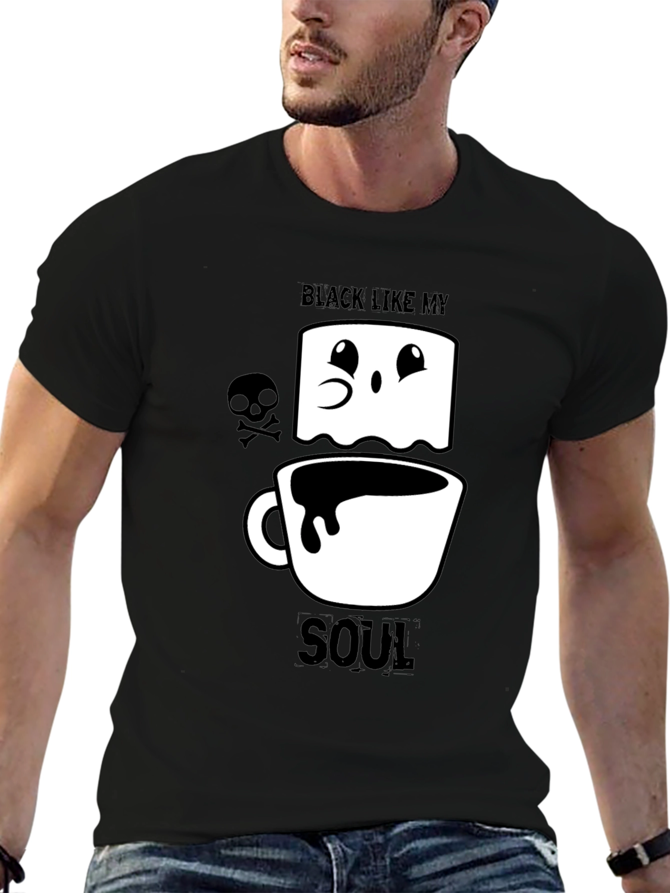 Black Like My Soul Graphic T-Shirt