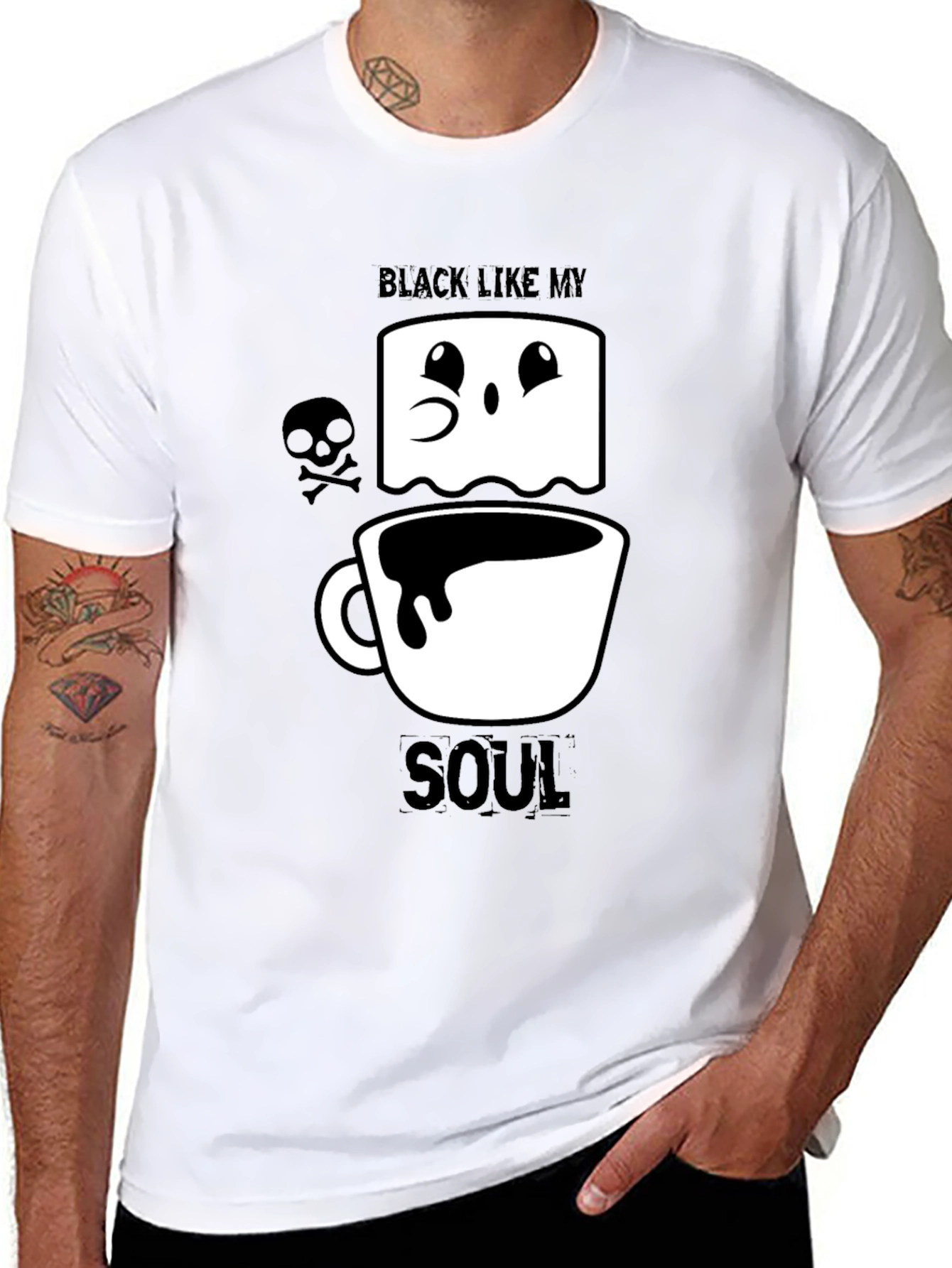 Black Like My Soul Graphic T-Shirt