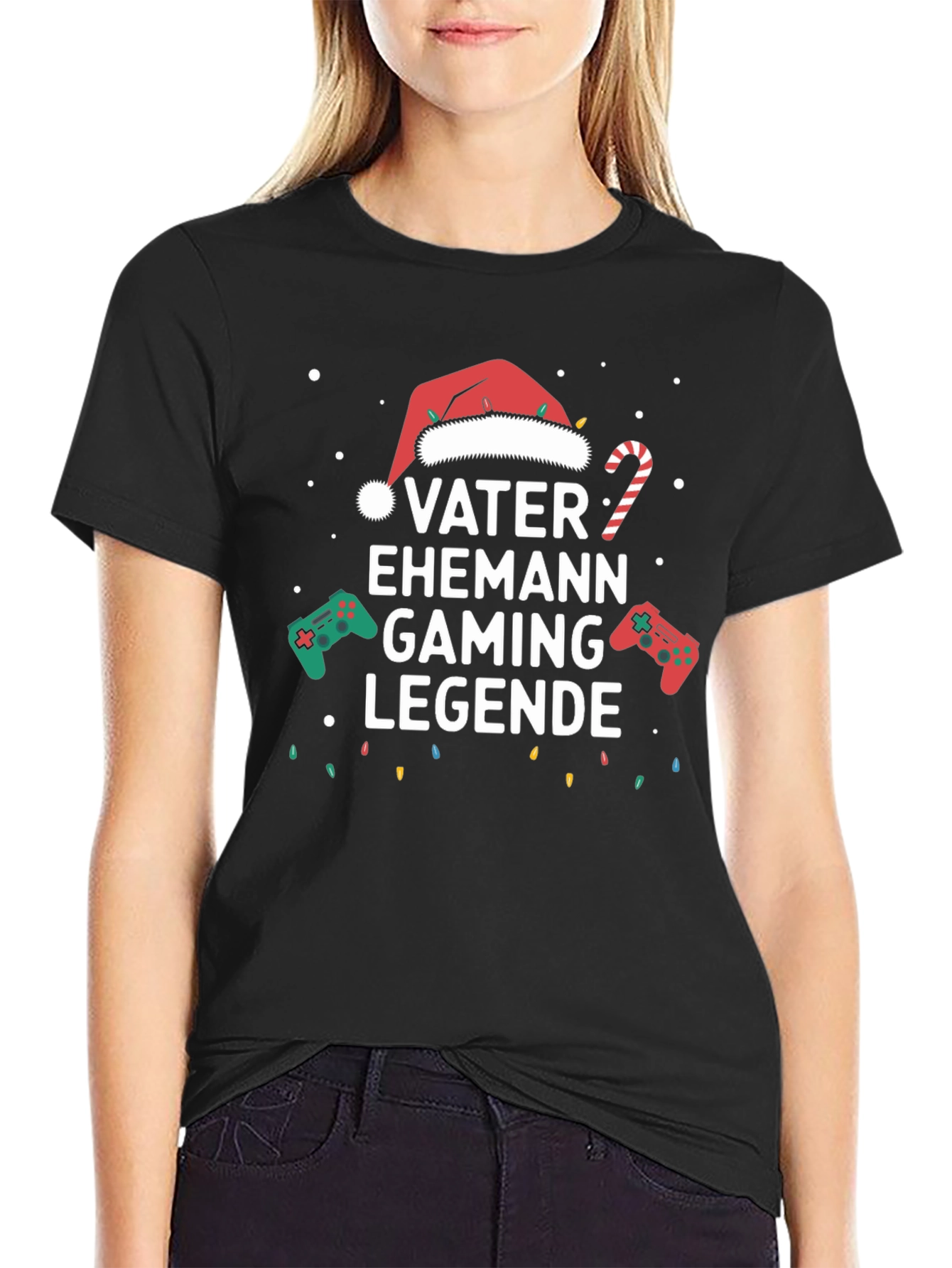 VATER Ehemann Gaming Legende Christmas T-Shirt