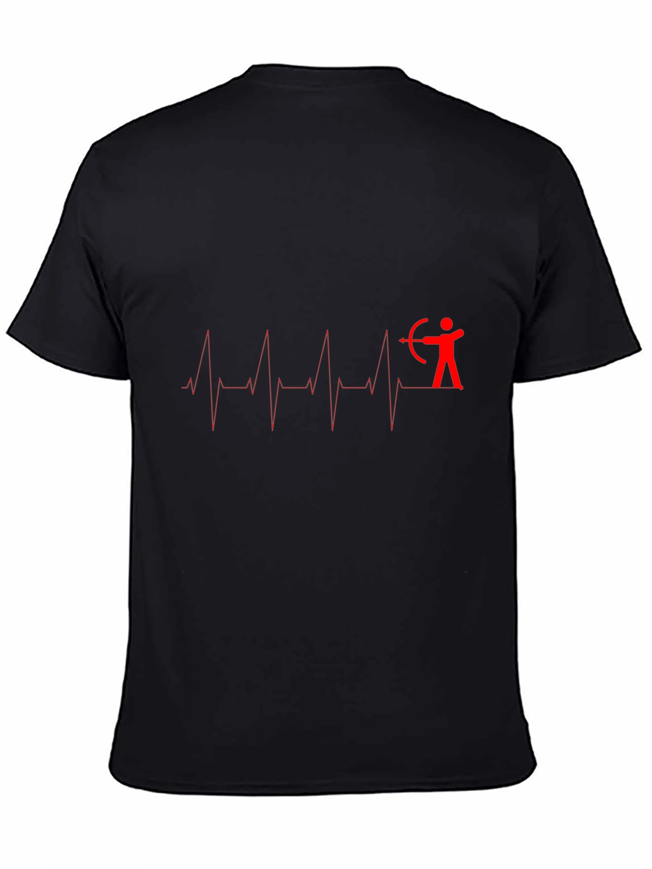 Archery Heartbeat T-Shirt - Passionate Archer Design