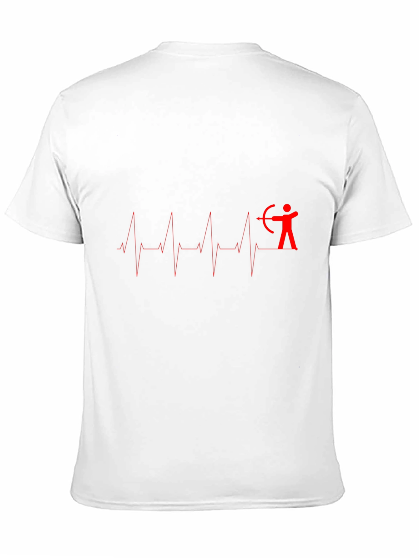 Archery Heartbeat T-Shirt - Passionate Archer Design
