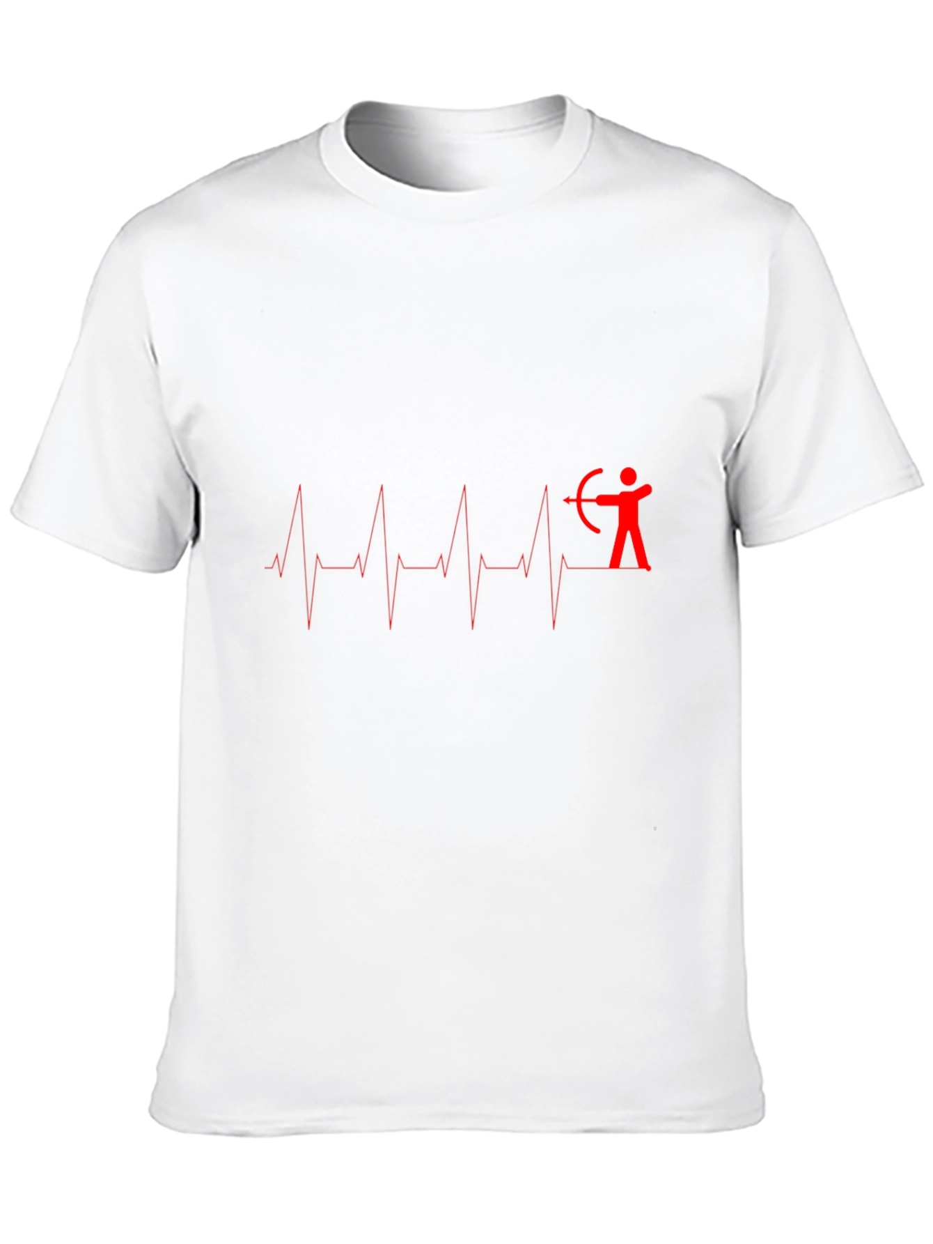 Archery Heartbeat T-Shirt - Passionate Archer Design
