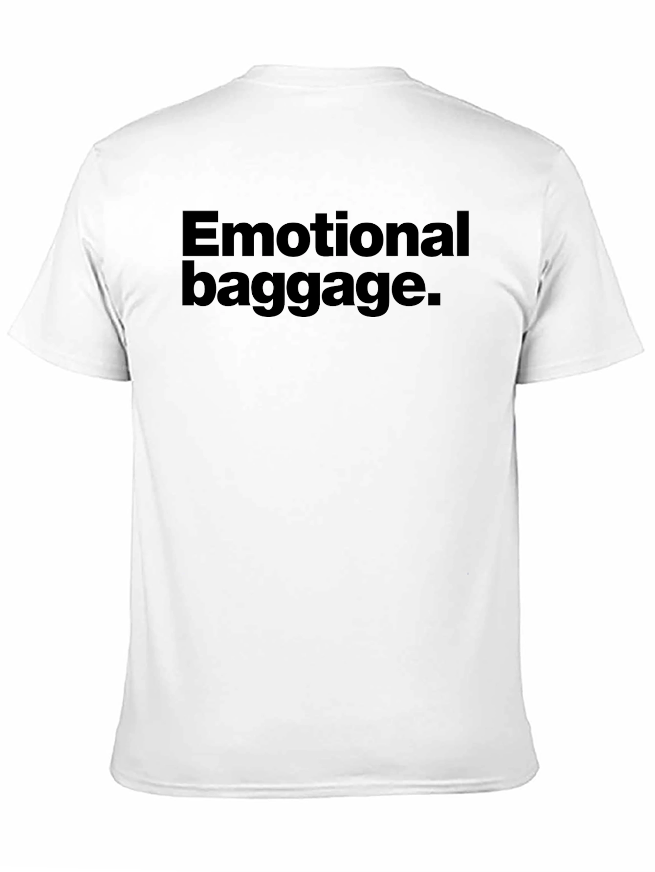 Emotional Baggage Graphic Tee - Black