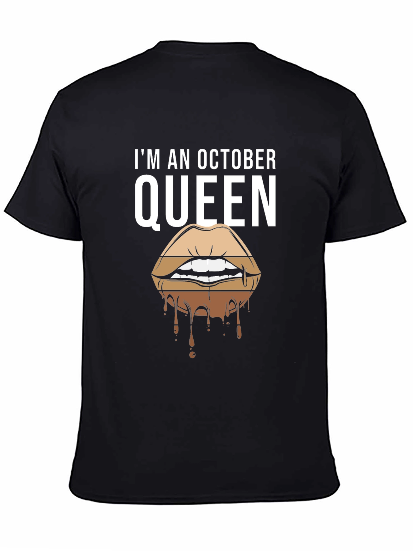 October Queen Graphic T-Shirt - Birthday Month Tee