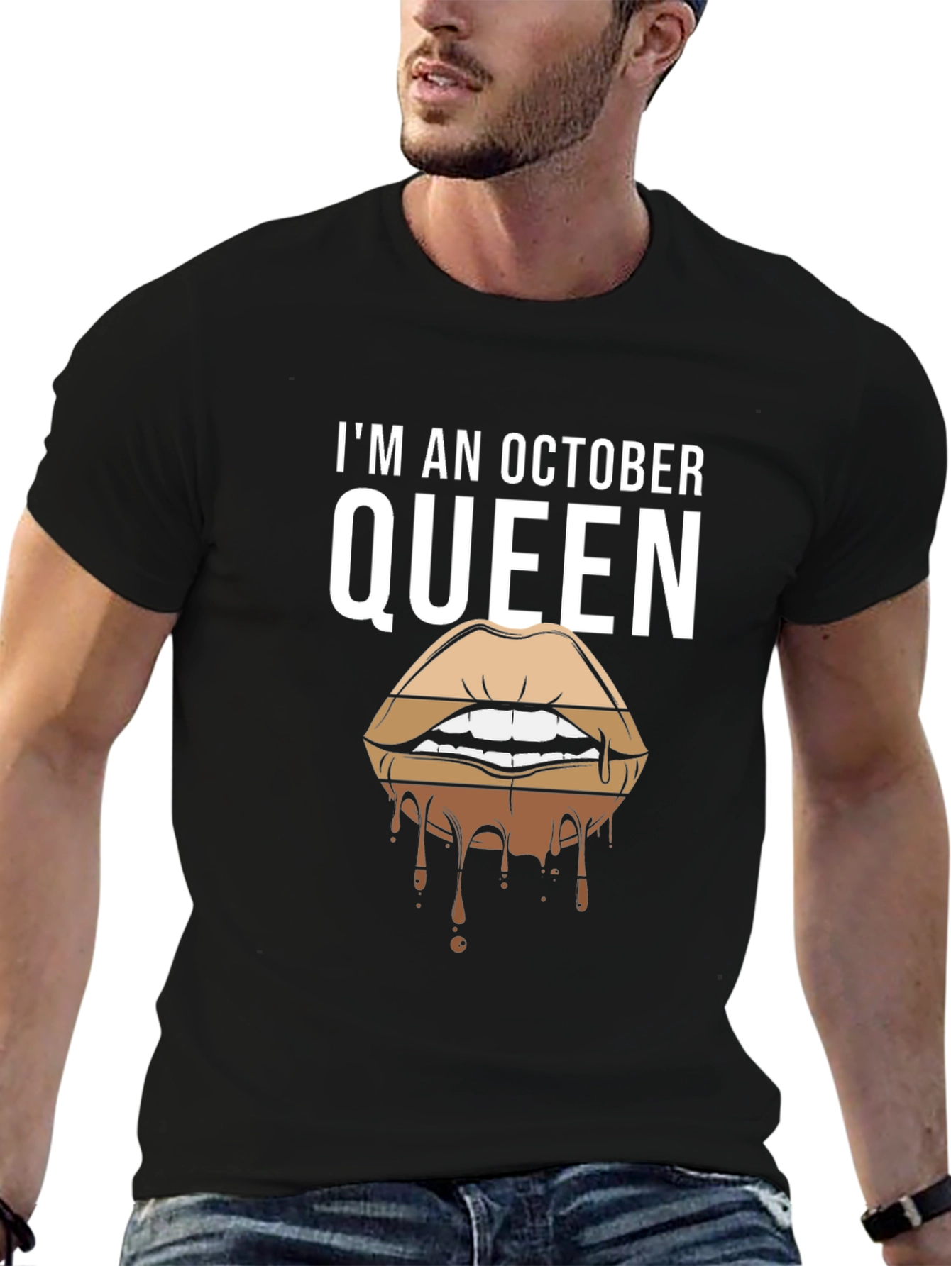 October Queen Graphic T-Shirt - Birthday Month Tee